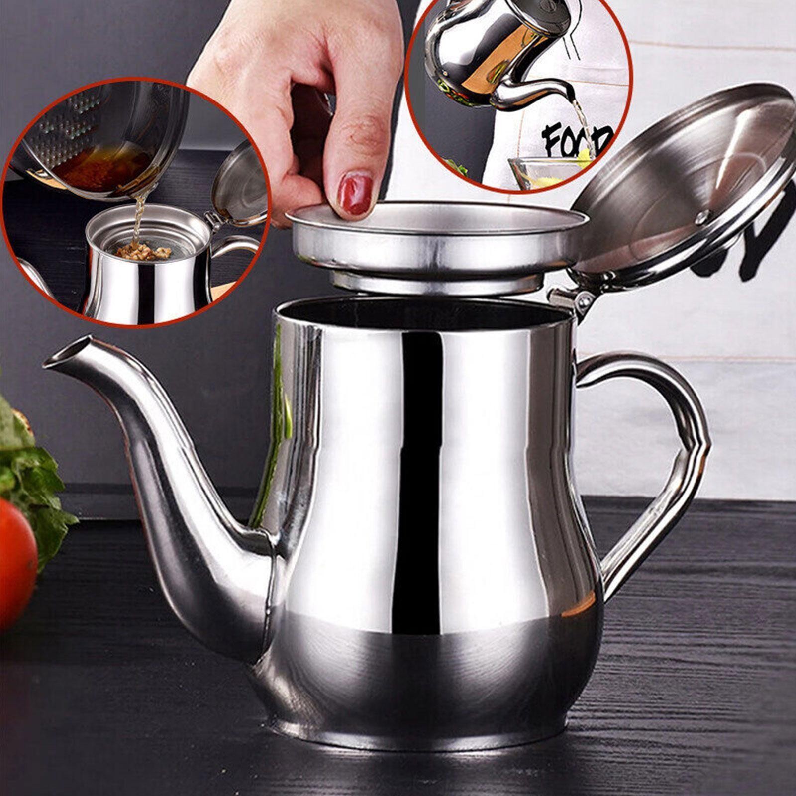 Big Size Oil Filter/Tea Pot Premium Quality -750ml